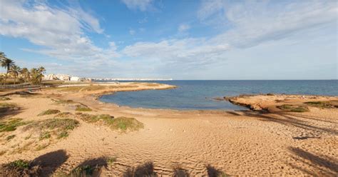 cala del mojon torrevieja|Torrevieja Beaches and Coves Guide & Map